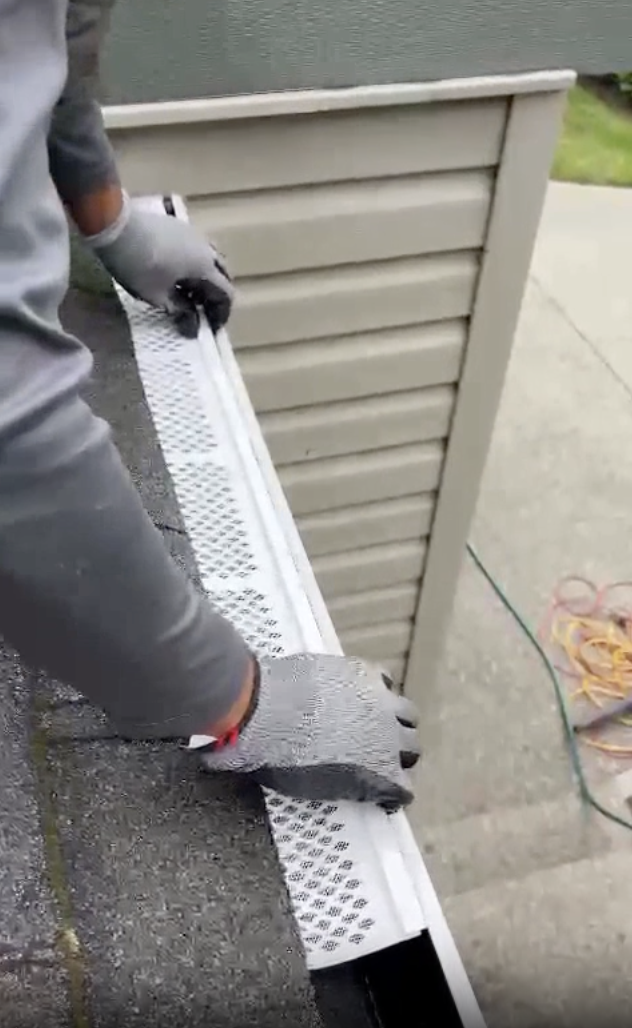 Gutter Guard Installation